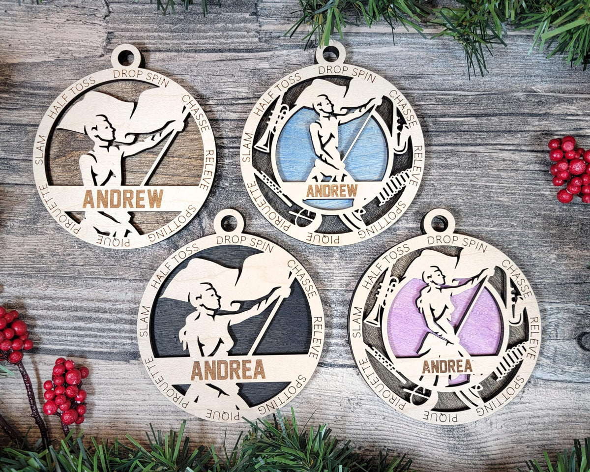 3" Male Color Guard Ornament