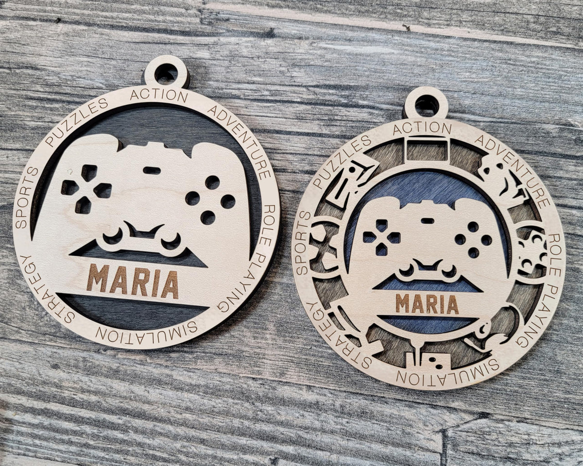3" Gamer Ornament