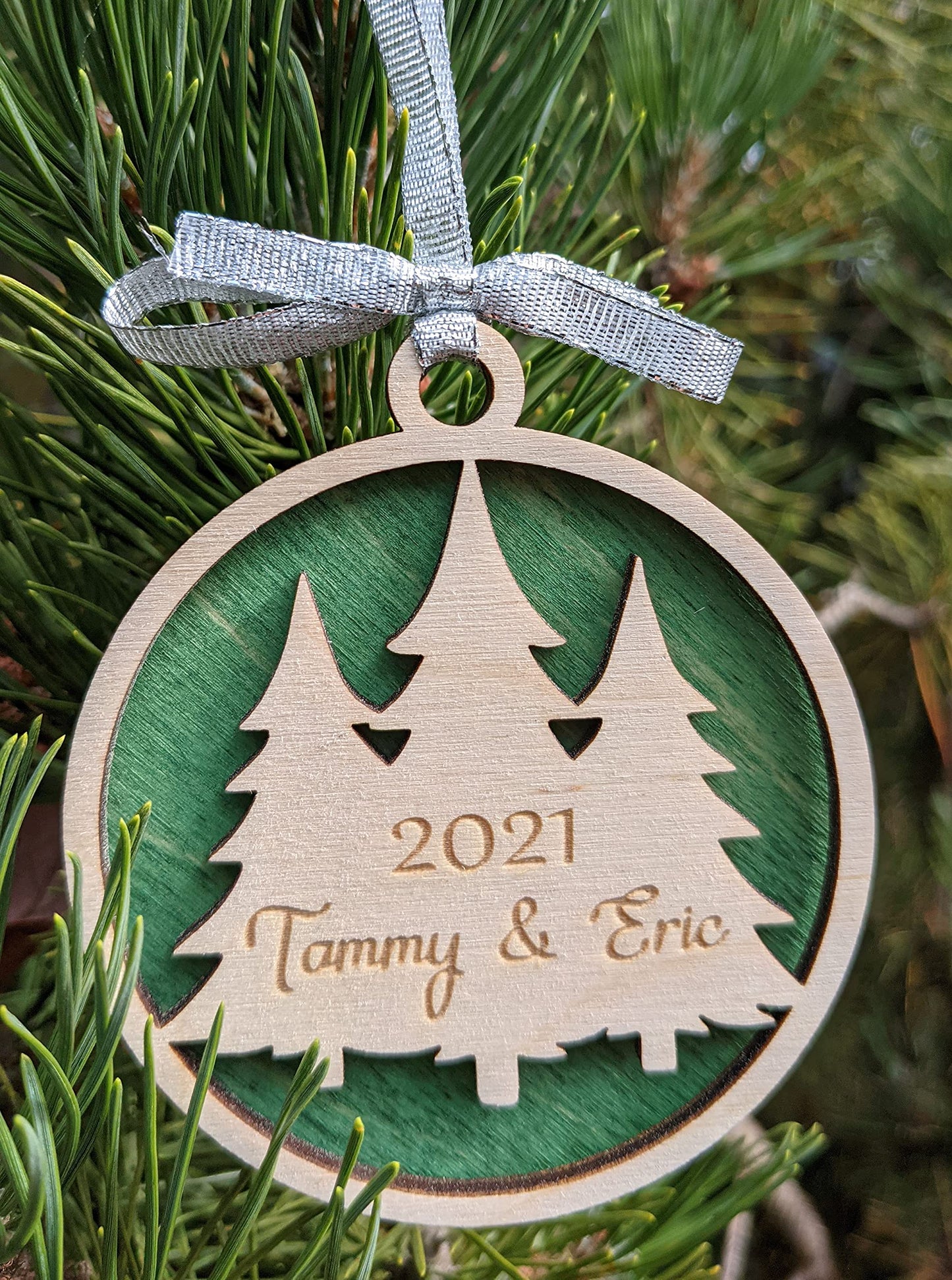 3" Pine Tree Ornament