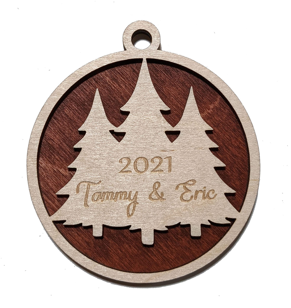 3" Pine Tree Ornament