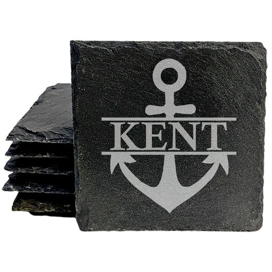 Ahoy there! Personalized Nautical Coasters for Your Home