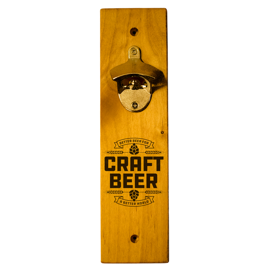 Craft Beer Wall Mount Bottle Opener