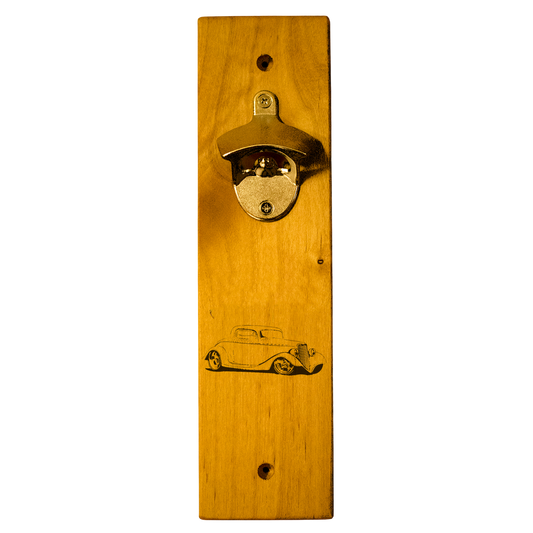 Hot Rod Wall Mount Bottle Opener