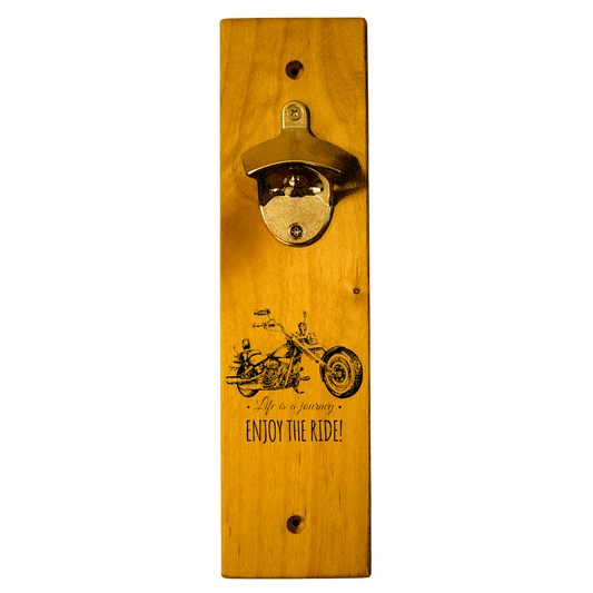 Life is a Journey Wall Mount Bottle Opener