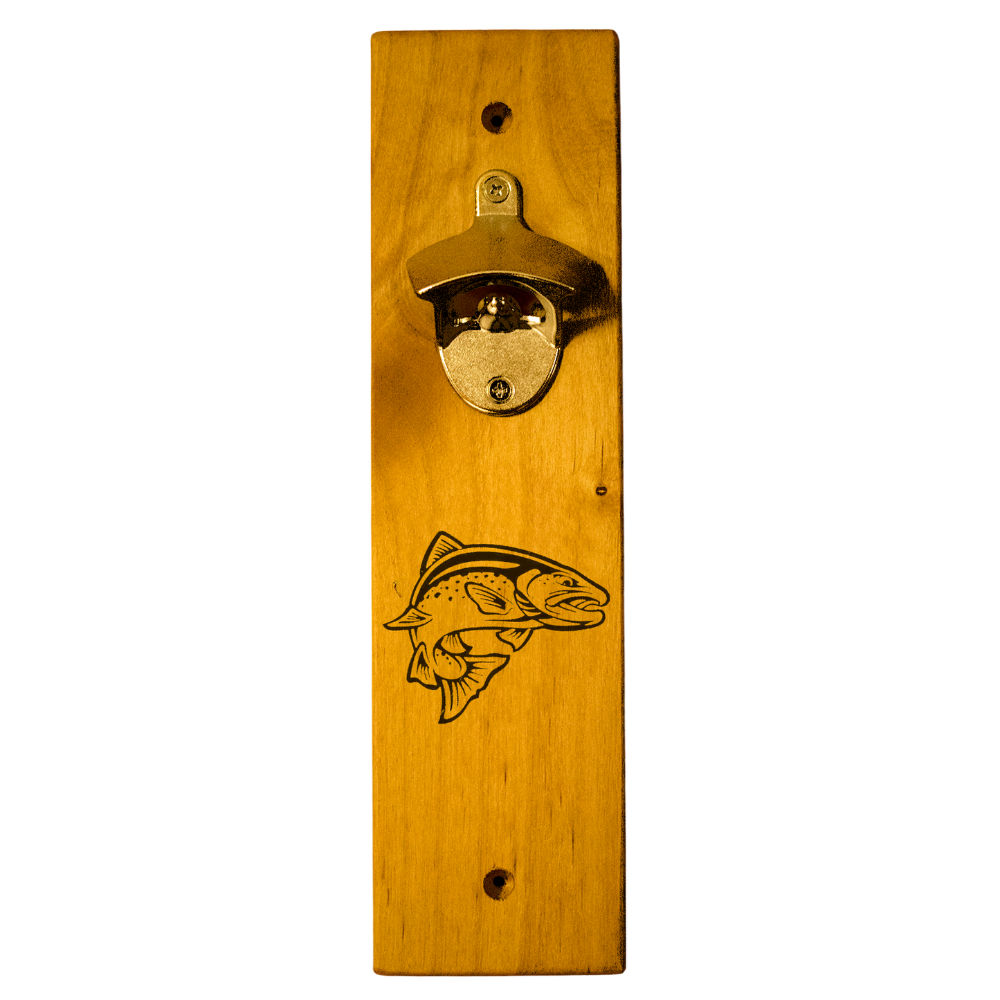Salmon Wall Mount Bottle Opener