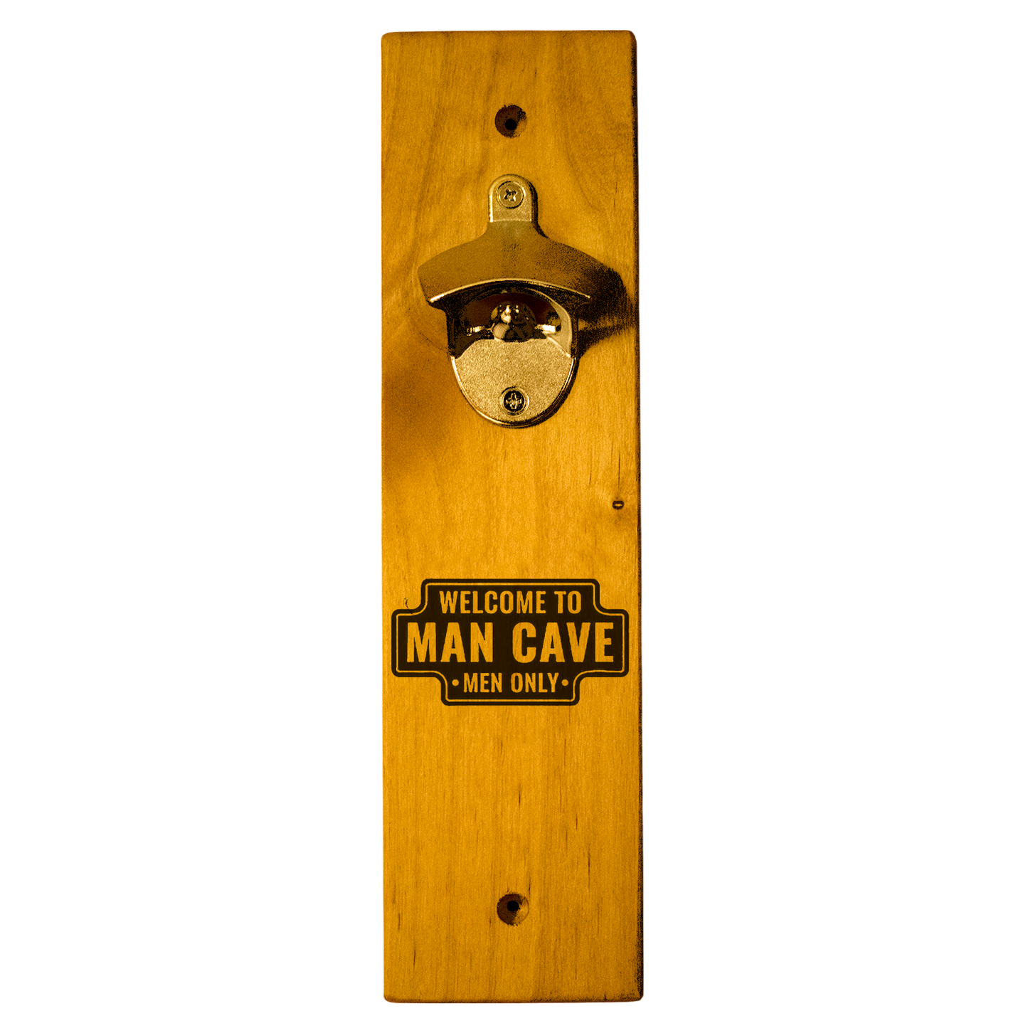 Welcome to the Man Cave Wall Mount Bottle Opener