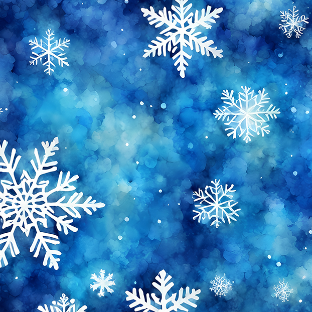 Blue Snowflakes