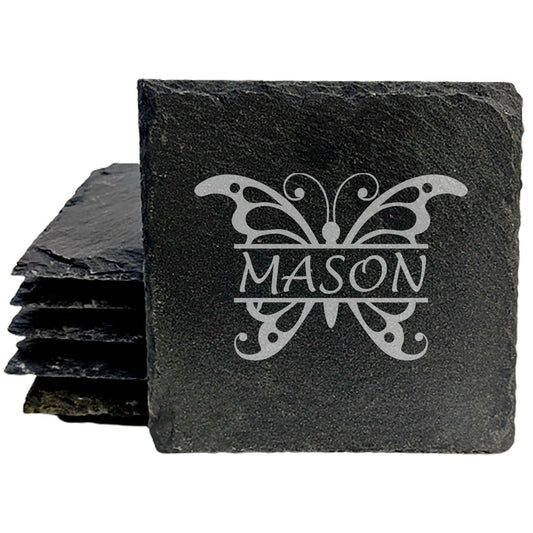 Let Your Wings Flutter: Personalized Butterfly Coasters for Any Drink