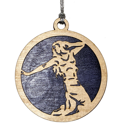Female Hip Hop Dancer laser cut wood ornament