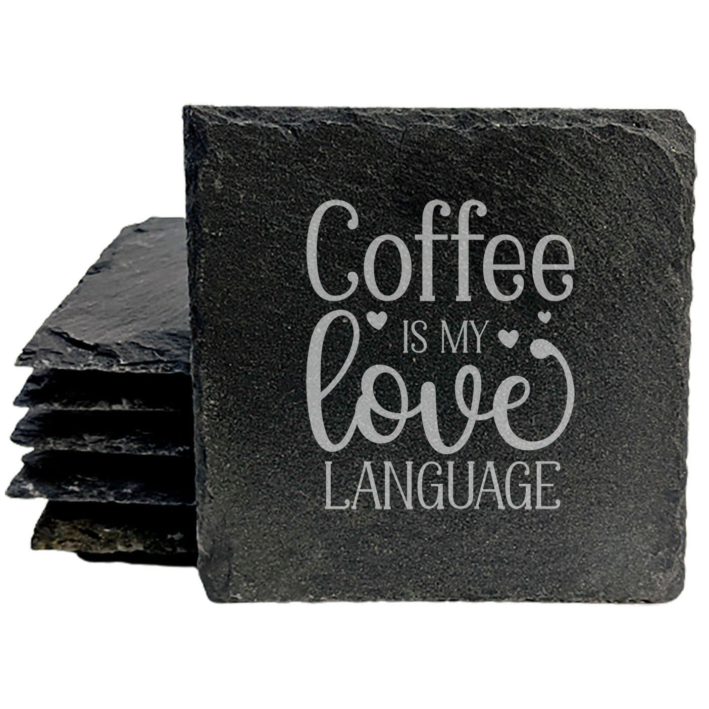 Coffee Is My Love Language Coasters