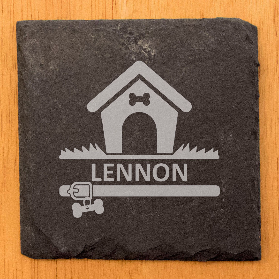 Home is Where the Tail Wags: Personalized Dog House Coasters