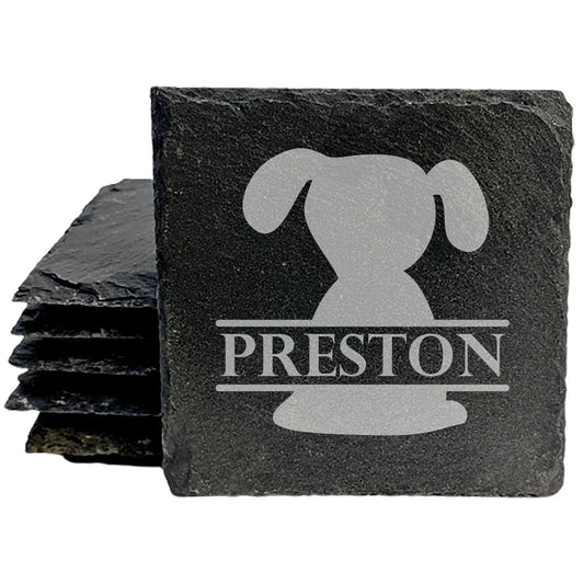 Forever Friends: Personalized Puppy Coasters for Dog Lovers