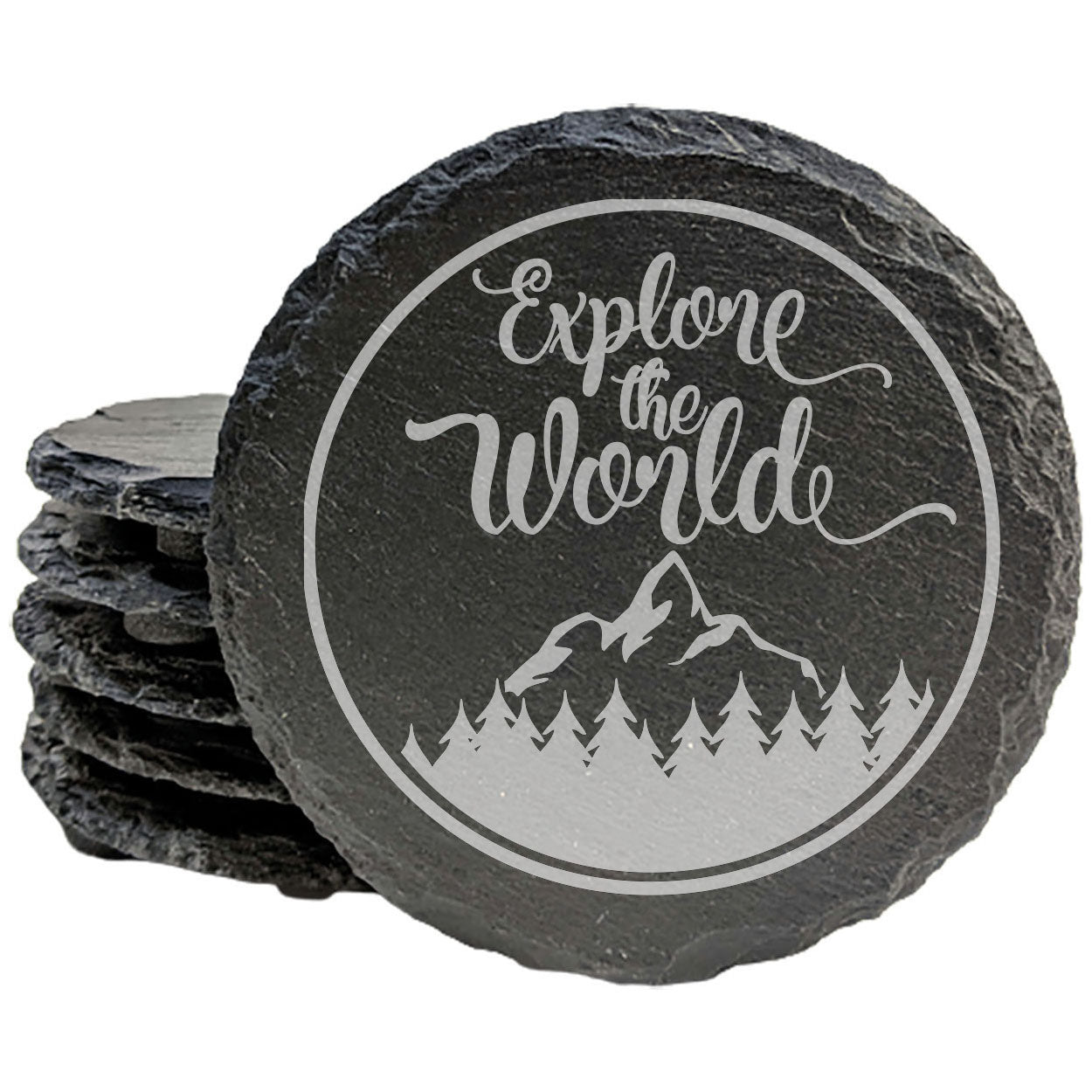 Unleash Your Inner Explorer: Conversation-Starting "Explore the World" Coasters