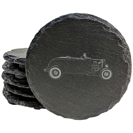1932 Ford Roadster Coasters: Classic Car Style for Any Drink