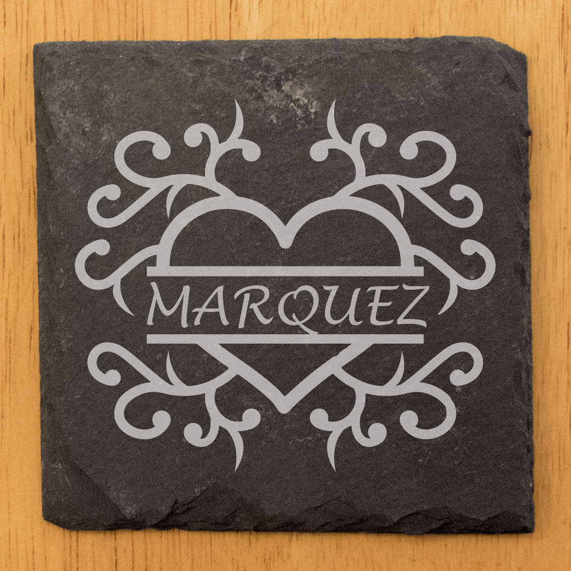 For the Ones You Love: Personalized Heart Coasters for Any Occasion