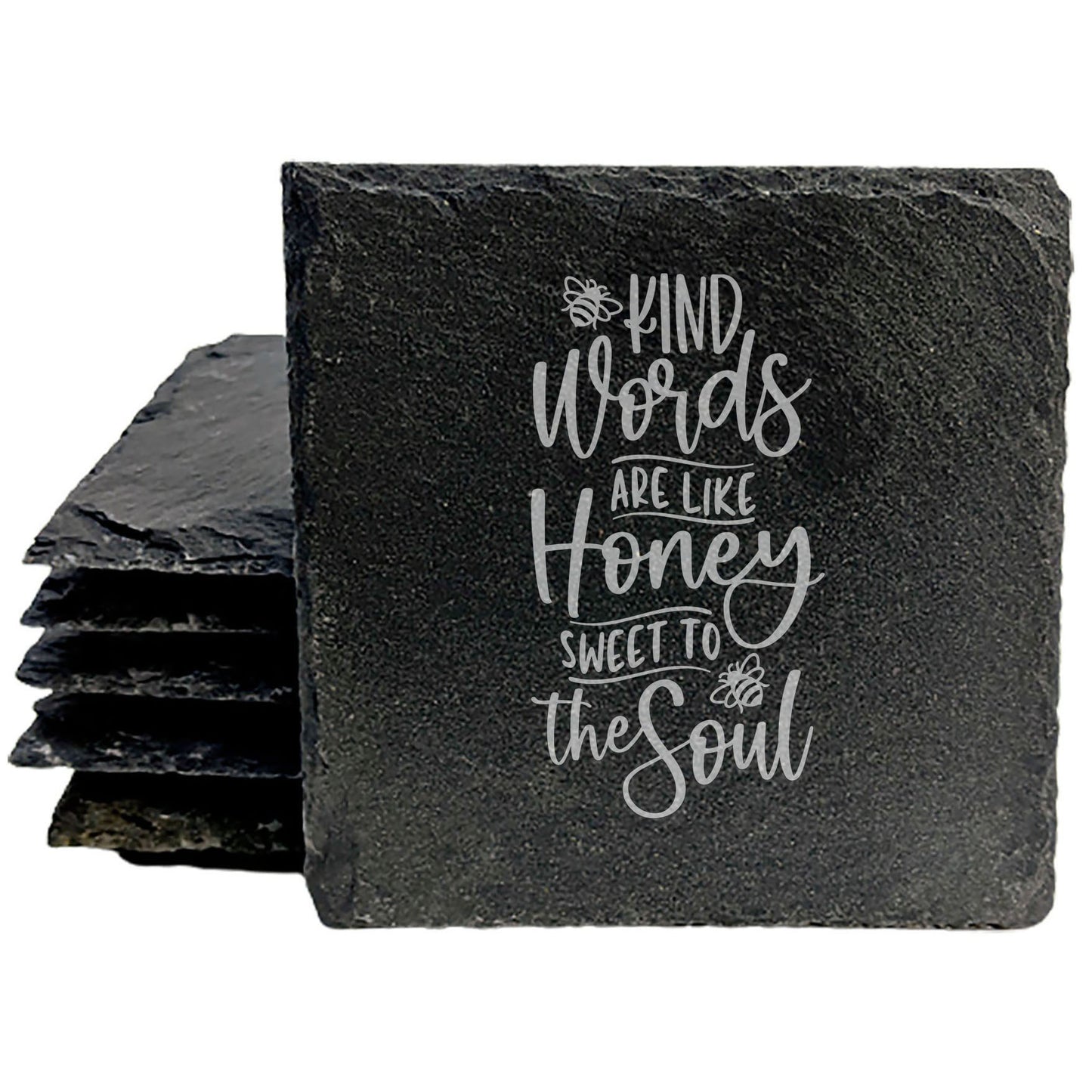 The Power of Kind Words: Motivational Quote Coasters for Home