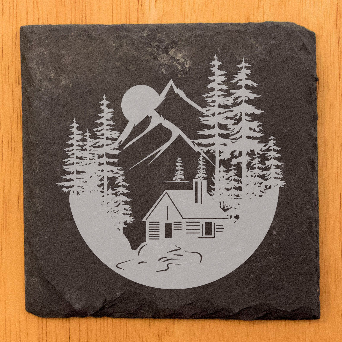 Escape to the Wild: Mountain &amp; Cabin Coasters for Nature Lovers