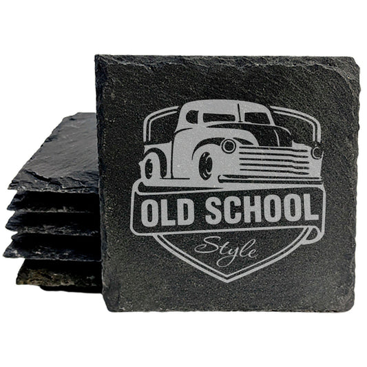 Cruisin' in Style: Old School Hot Rod Coasters