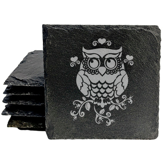 Wise Up Your Space: Whimsical Owl Coasters for Drinkers