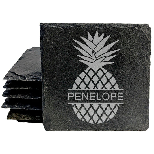 A Touch of the Tropics: Personalized Pineapple Coasters for Your Home