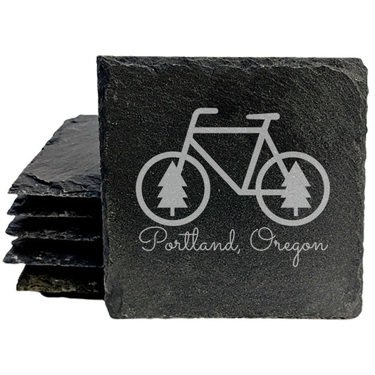Pedal Through PDX: Quirky Bike Coasters from Oregon