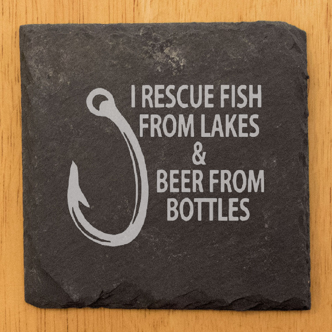 Hooked on Laughter: Hilarious Fishing &amp; Beer Coasters