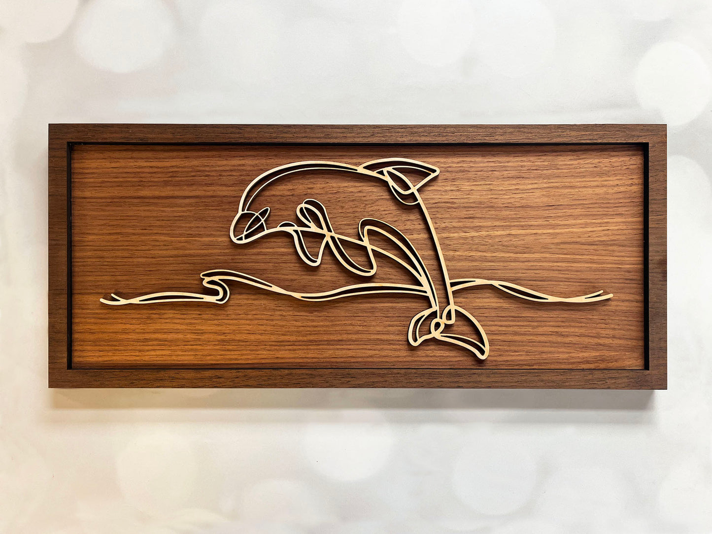 Dolphin Doodle Art Sign