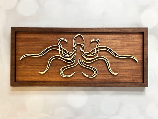 Octopus Doodle Art Sign