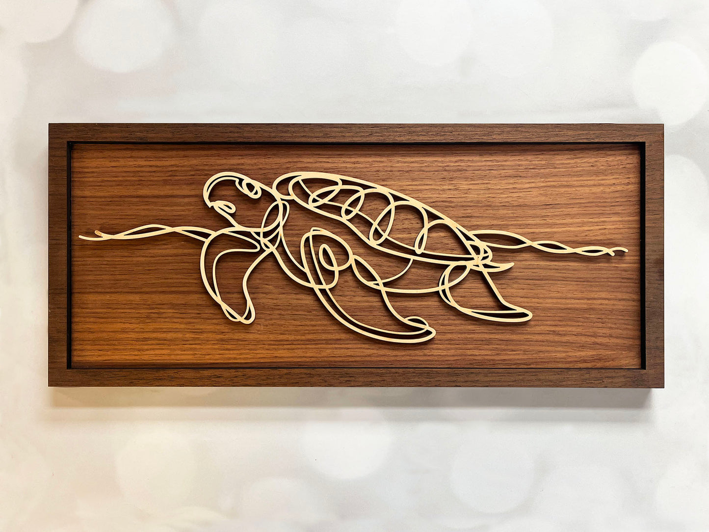 Sea Turtle Doodle Art Sign