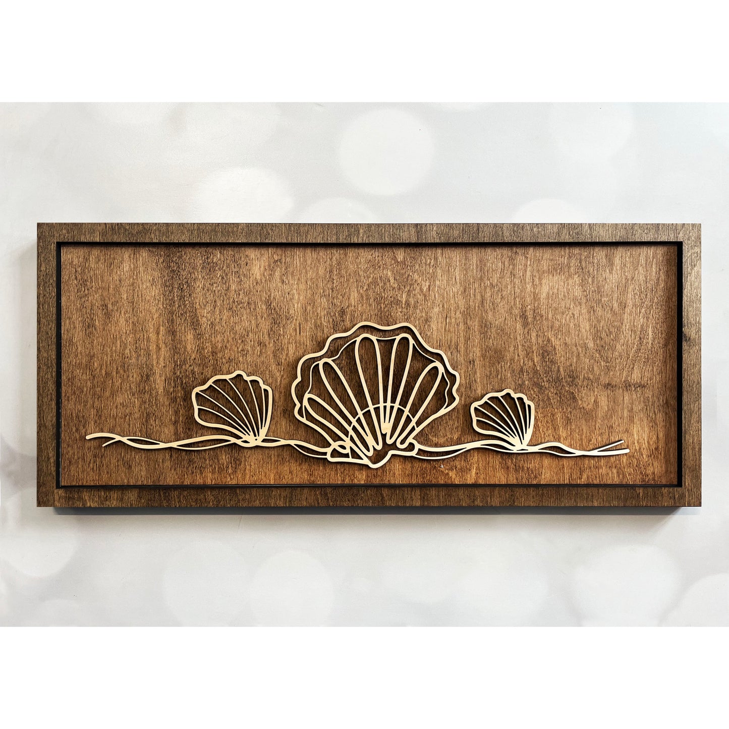 Shell Doodle Art Sign