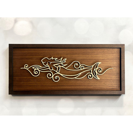 Mermaid Line Art Sign