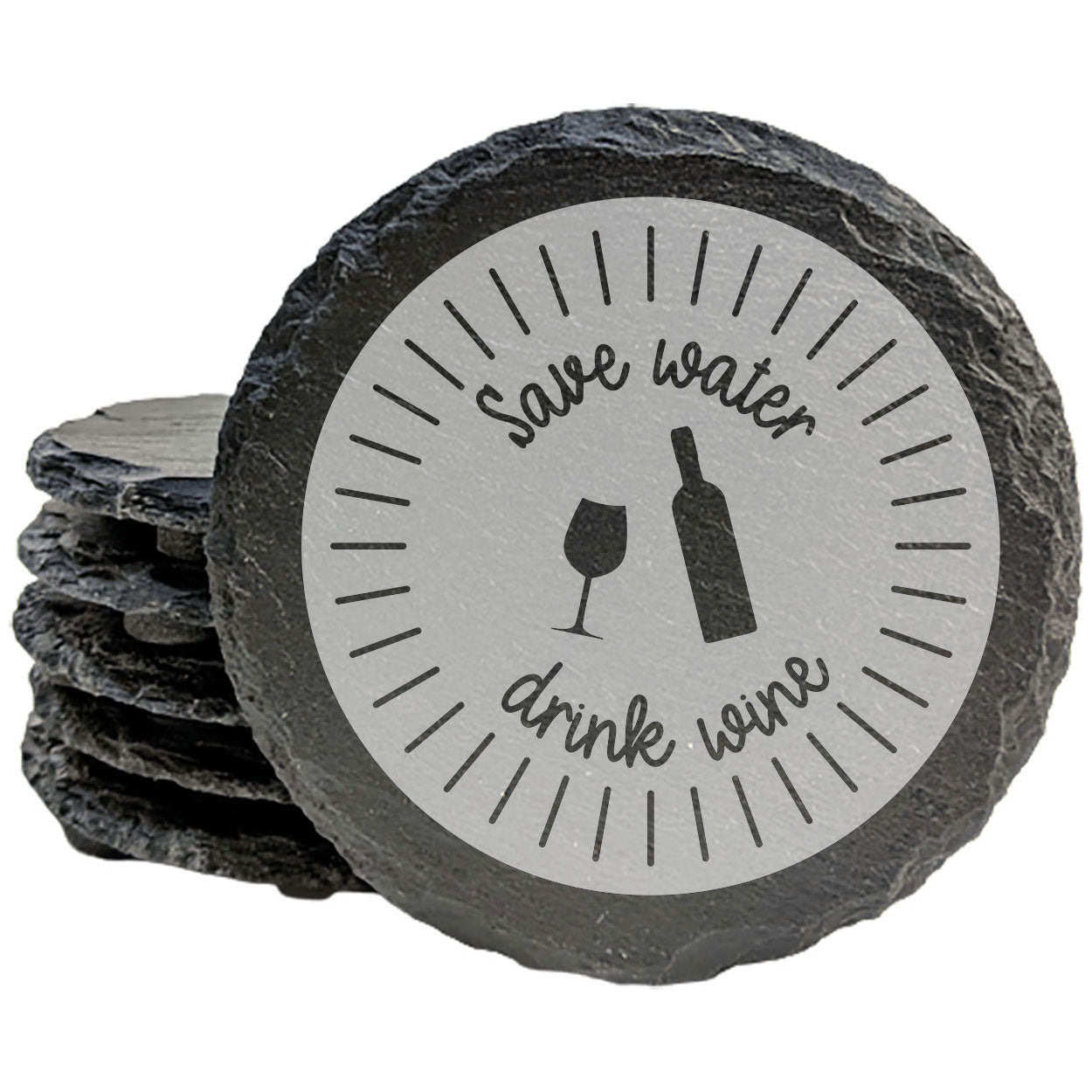Save H2O, Sip Vino: Wine Coasters with a Twist