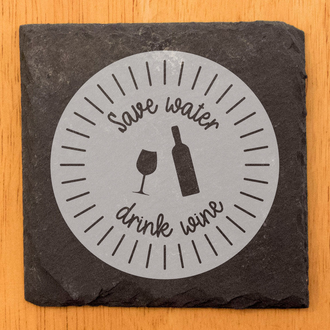 Save H2O, Sip Vino: Wine Coasters with a Twist