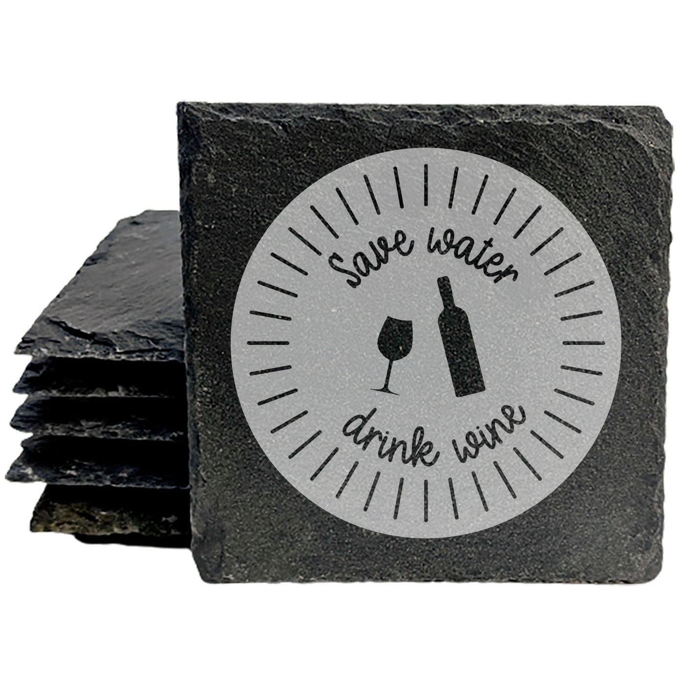 Save H2O, Sip Vino: Wine Coasters with a Twist