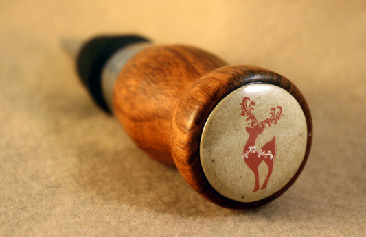 Tigerwood “Reindeer” Stopper