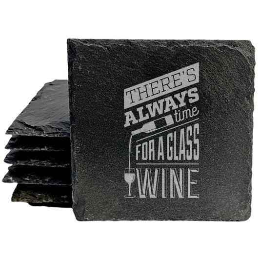 Wine Down &amp; Relax: There's Always Time for Wine Coasters