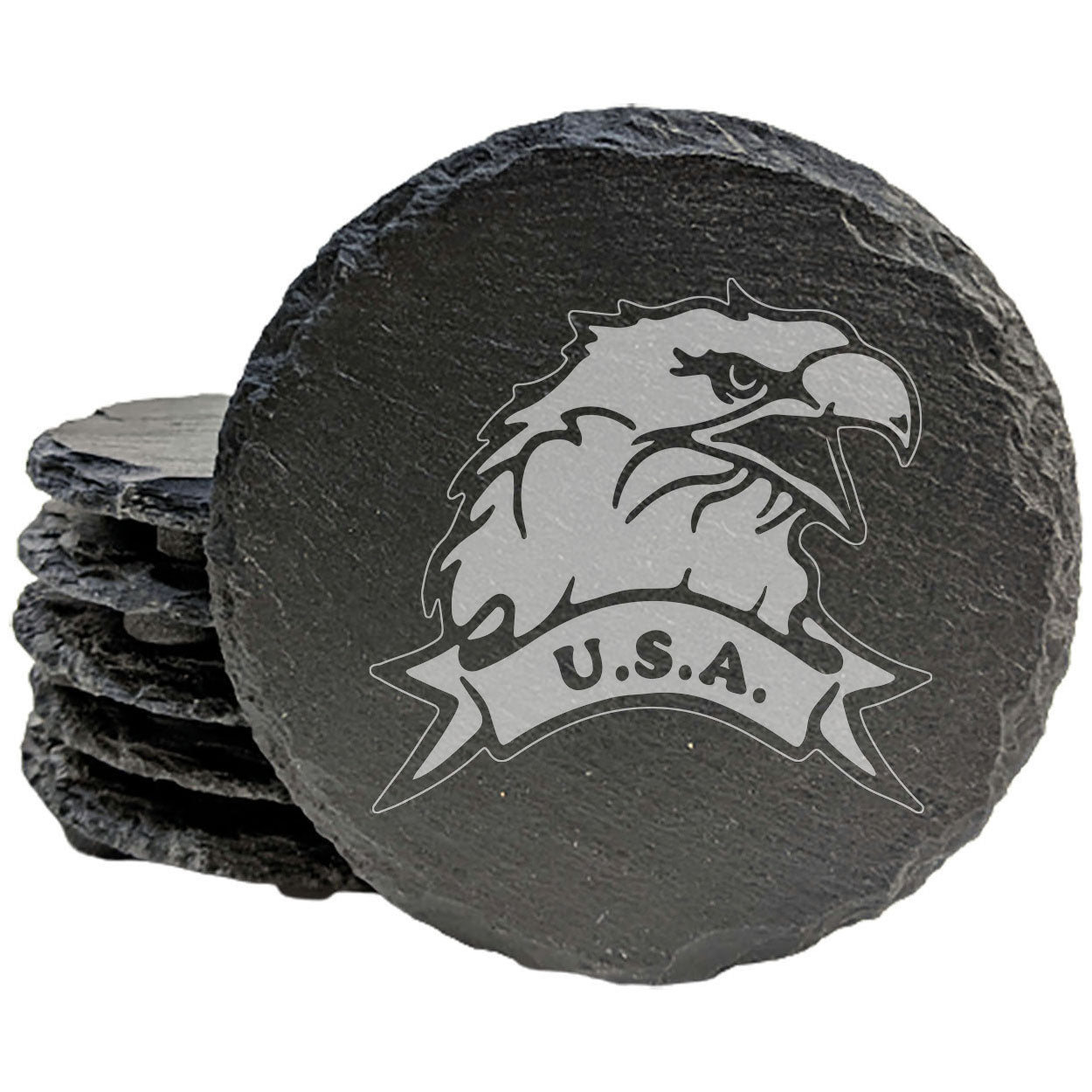 American Spirit: USA Eagle Coasters for Patriotism