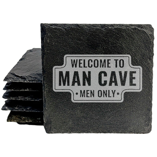 Man Cave Territory: Hilarious Coasters for Dudes