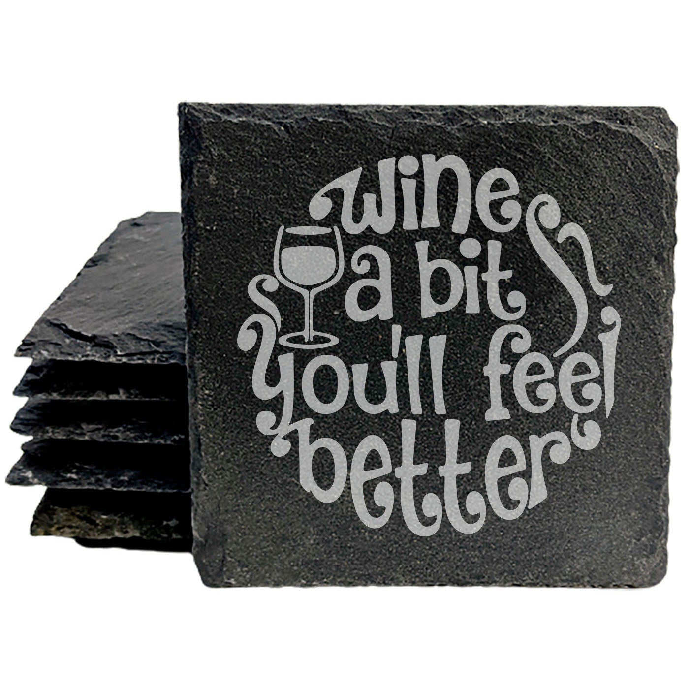 Sip &amp; Smile: Fun Wine Coasters with 60s Vibes