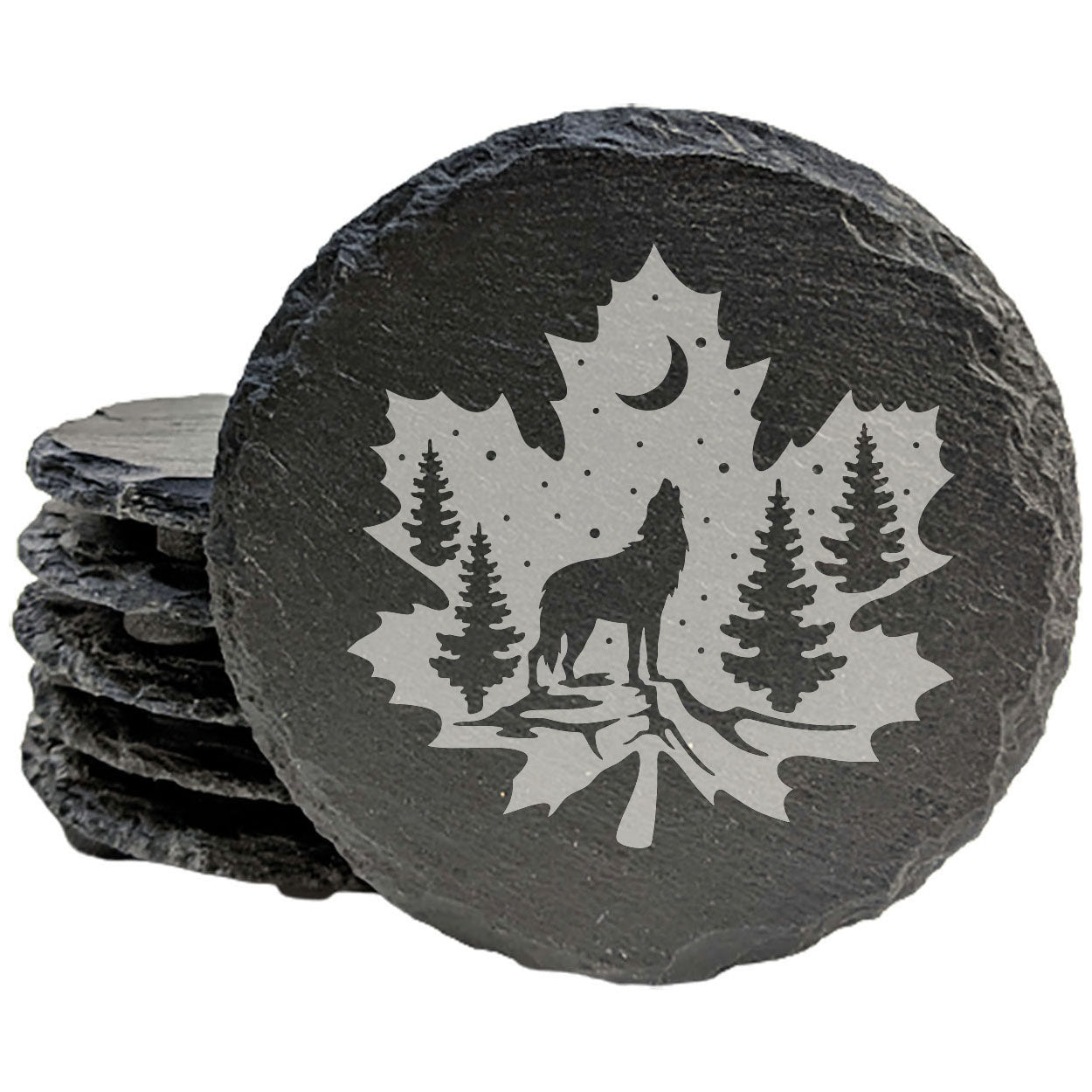 Howling at the Night: Wolf Coasters in a Maple Leaf
