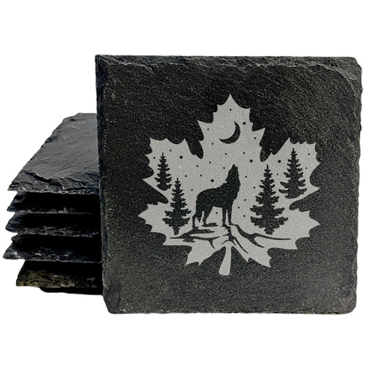 Howling at the Night: Wolf Coasters in a Maple Leaf