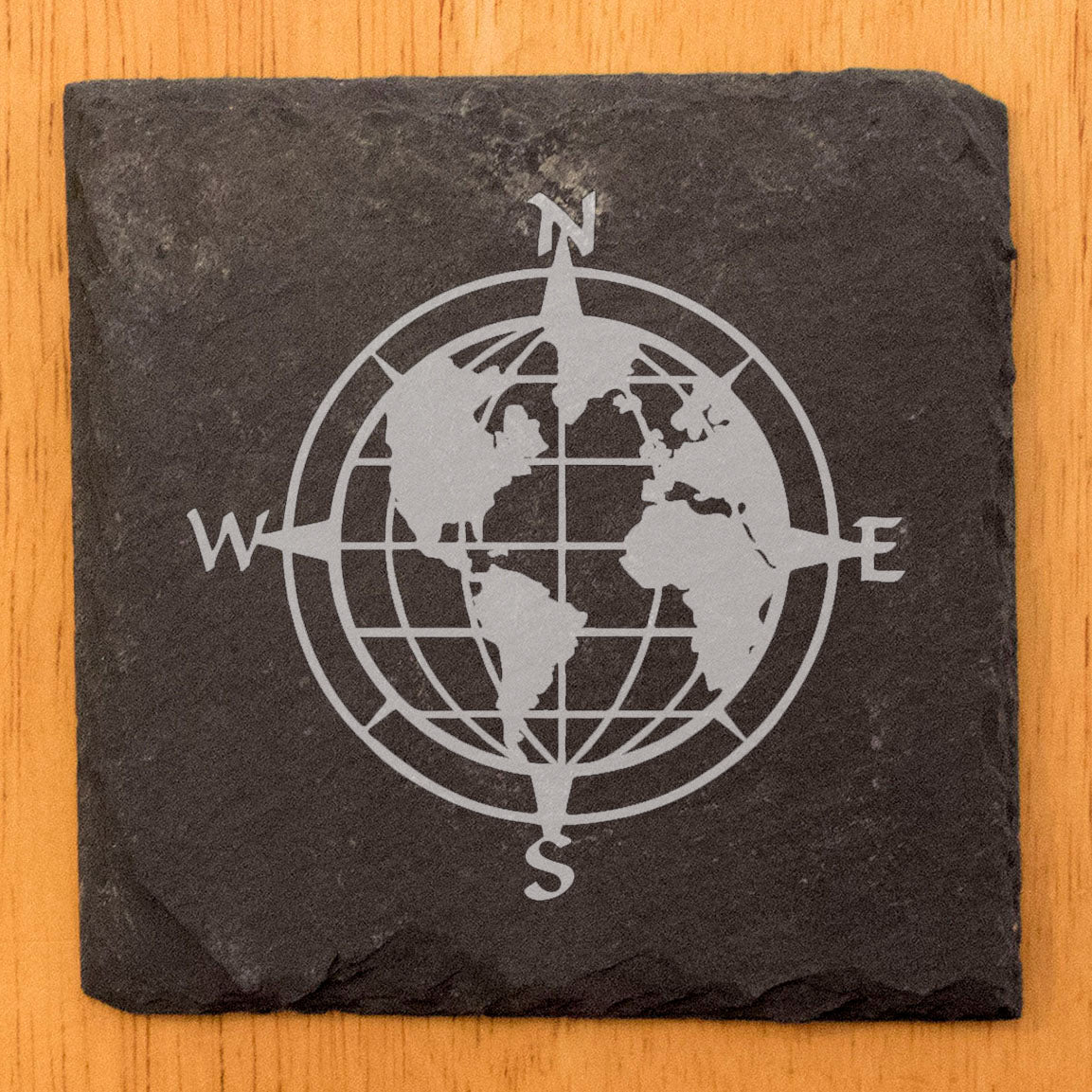 Navigate Your World: Compass &amp; Globe Coasters for Adventurers